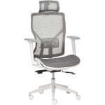 Vinsetto Silla de Oficina Ergonómica con Reposacabezas Gris Vinsetto Silla de Oficina Ergonómica con Reposacabezas Gris