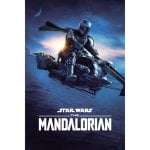 Erik Maxi Poster Star Wars The Mandalorian Speeder Bike 2 91,5x61 cm