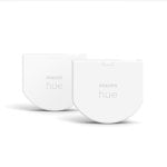 Interrupteur Intelligent Philips Hue Pack Module de Mur Sans Fil Compatible Bridge