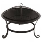 RedFire Atlanta Brasero 51cm Acero Negro RedFire Atlanta Brasero 51cm Acero Negro