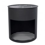 RedFire Milshire Brasero Barril de Acero Negro RedFire Milshire Brasero Barril de Acero Negro