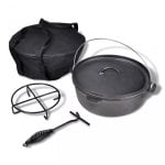 VidaXL Olla Holandesa con Tapa 5.6L + Accesorios