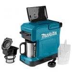 Macchina per caffè americano Makita DCM501Z senza fili Blu/Nero