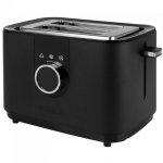 Toaster Princess 142360 2 Schlitze 920 W 7 Bräunungsstufen Auftaufunktion Aufwärmen Schwarz/Silber