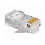 Equipaggia il connettore RJ45 Cat6 100 unità