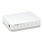 Switch in plastica D-Link GO-SW-5G 5 porte Gigabit 10/100/1000 Mbps