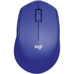 Logitech M330 Silent Plus Ratón Inalámbrico Azul 1000DPI
