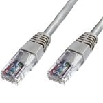 Cable de Red RJ45 UTP Cat.5e 10/100 Gris 5m Cable de Red RJ45 UTP Cat.5e 10/100 Gris 5m