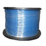 Bobina di cavo flessibile FTP Cat 6 da 100 metri blu