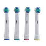 Recargas Escovas Dentes OEM Sensitive 4 Unidades Extra Macio Compatível Oral-B