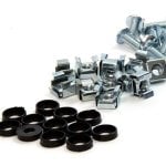 Pack 20 Tornillos/Tuercas M6 para Rack Pack 20 Tornillos/Tuercas M6 para Rack