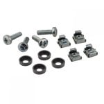 Pack 4 Tornillos/Tuercas M6 para Rack
