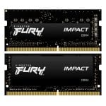 Kingston Technology FURY 16GB 3200MT/s DDR4 CL20 SODIMM (Kit of 2) Impact