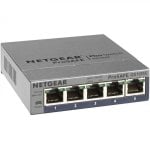 Netgear GS105E-200PES Netzwerk-Switch Smart Managed Plus Switch, verwaltbar, 5 Ports
