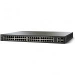 Cisco SF350-48 Switch réseau 48 ports 10/100 noir