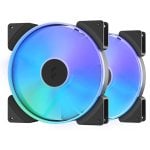 Fractal Design Prisma AL-18 PWM Pack 2 Ventilateurs Supplémentaires 180mm