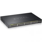 Switch di rete Zyxel GS2220-50HP 44 porte con margine 375 W Nero