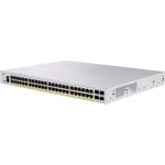 Switch di rete Cisco CBS350-48FP-4X-EU 48 porte GE PoE 4 x 10G SFP+ argento completo