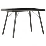 Bureau VidaXL 90x50x79cm Noir