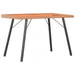 Bureau VidaXL 90x50x79cm Marron
