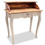 VidaXL Escritorio de Madera Maciza Reciclada 80x40x92cm