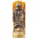 Erik Poster per porta Star Wars The Mandalorian 158x53 cm