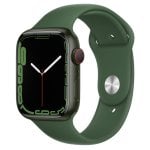 Apple Watch Series 7 GPS + Cellular, 45mm Cassa in Alluminio Verde con Cinturino Sport Verde