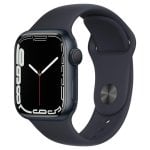 Apple Watch Series 7 GPS 41mm Aluminio Negro con Correa Deportiva Negra