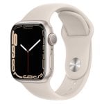Apple Watch Series 7 GPS 41mm Alumínio Bege com Bracelete Desportiva Bege Apple Watch Series 7 GPS 41mm Alumínio Bege com Bracelete Desportiva Bege