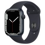 Apple Watch Series 7 OLED 45 mm Digital Touchscreen Schwarz WLAN GPS