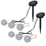 VidaXL Pack 6 Lámparas LED Flotantes de Bola para Piscina