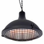 Sunred Indus II Halogen-Hängeheizstrahler 2100W Schwarz