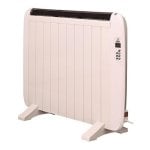 Radiador Eléctrico Fm Calefacción DOMO-1500 1500W 10 elementos control Wi-Fi ultra slim