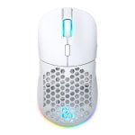 Mouse wireless Newskill Arakne Elite Ivory RGB 16000 DPI bianco