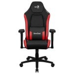 Sedia da gaming Aerocool Crown in pelle rossa