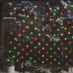 Guirlande lumineuse de Noël vidaXL, 204 LED, couleurs variées, intérieur/extérieur, 3 x 2 m