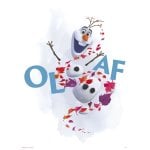 Erik Disney Frozen Olaf Lenzuolo 40x30 cm