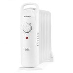 Radiateur à Huile Orbegozo RO 1220 1200W 9 Éléments Compact et Silencieux