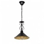 Fabrilamp Colgante Azalea 1xe27 Negro Oro
