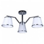 Fabrilamp Lámpara Trébol 3xe14 Cromo Blanco