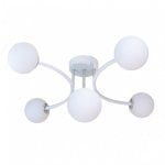 Fabrilamp Lámpara La Habana 5xg9 Blanco Cromo