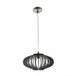 Fabrilamp Colgante Sapelli 1xe27 Madera Café 35d