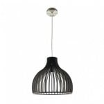 Fabrilamp Colgante Caoba 1xe27 Madera Café 35d