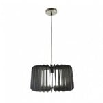 Fabrilamp Colgante Ebano 1xe27 Madera Café 40d