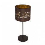 Fabrilamp Sobremesa Niebla 1xe14 Marrón Marrón Oro