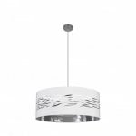 Fabrilamp Colgante Niebla 1xe27 Cromo Blanco Plata 50d