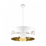 Fabrilamp Colgante Niebla 1xe27 Blanco Blanco Oro 50d