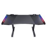 Table de jeu RVB noire Cougar Mars
