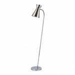 Fabrilamp Pie De Salón Petra 1xe27 Níquel Cromo Orientable