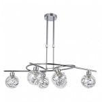 Fabrilamp Lámpara Varanasi 6xg9 Cromo